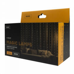 Ecolight LED fényfüggöny 100LED 3000K meleg fehér 1m x 1m 5V DC IP65 Ecolight (ECOCHO0018)