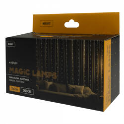 Ecolight LED fényfüggöny 400LED 3000K meleg fehér 3m x 2m 5V DC IP65 Ecolight (ECOCHO0022)