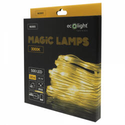 Ecolight Karácsonyi fényfüggöny 500LED 3000K meleg fehér 5V DC IP65 50m Ecolight (ECOCHO0030)