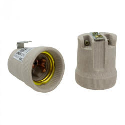 Ecolight Kerámia csatlakozó foglalat E27 z Uchwytem Ecolight (ECOAKC0304)