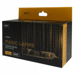 Ecolight LED fényfüggöny 200LED 3000K meleg fehér 3m x 1m 5V DC IP65 Ecolight (ECOCHO0026)