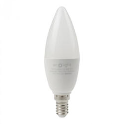 ECOLight LED izzó gyertya E14 C37 5W 400lm RGB CCT Tuya Smart BT Ecolight (ECOTUY0134)