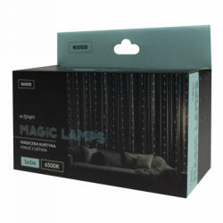 Ecolight LED fényfüggöny 100LED 6500K hideg fehér 1m x 1m 5V DC IP65 Ecolight (ECOCHO0016)