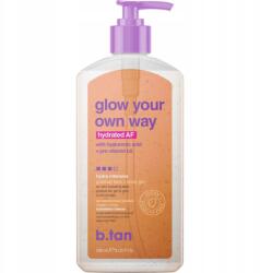 B. Tan Glow Your Own Way Hydrated Af Átlátszó önbarnító gél 236ml