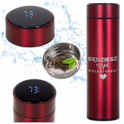 Funandstyle Led Termosz Piros Thermo Ajándék Pároknak Te Leszel A Valentin-napom? (TERMOSBĘDZIESZ MOJĄ WALENTYNKĄ?)