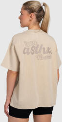 Iron Aesthetics Tricou oversized damă Iron Aesthetics Fit club, washed beige: Bej S (P3151A16950)