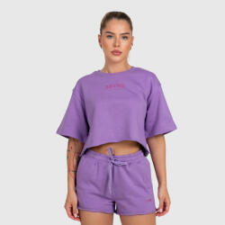 Iron Aesthetics Crop top damă Iron Aesthetics Heavy-Terry, violet: Violet L (P3164A17015)