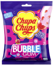 Chupa Chups Cseresznye Ízű Nyalóka Rágógumi Töltelékkel 126g(7db-os)