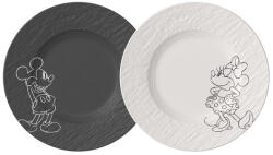 Villeroy & Boch Manufacture Rock Mickey Mouse desszertes-reggelizőtányér 21, 7cm 2db-os szett (1047198511)