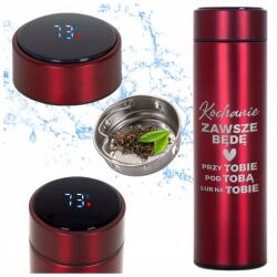 Funandstyle Led Termosz Piros Thermo Ajándék Pároknak Neki Mindig (TERMOSZAWSZE BĘDĘ)