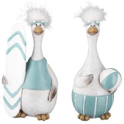  „Herbert Nyári, sportos, sirály szobor páros - 15 cm (51502)