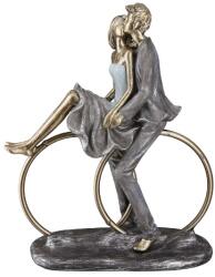  „Szerelem két keréken szobor - 25 cm (37449)