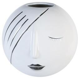  Kerek arc formájú váza - 19 cm (56154)