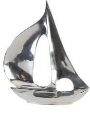  „Boat alumíniumból készült, hajó formájú szobor - 21 cm (32619)