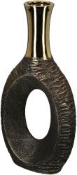  „Faro arany színű, kerámia váza - 40 cm (61374)