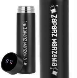 Funandstyle Thermo bögre Termosz Fekete Főzés Álmok Led kijelző Ajándék
