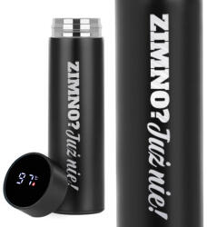 Funandstyle Thermo bögre Termosz Hideg fekete? Már Nem! Led kijelző Ajándék