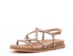 Alma En Pena Sandale dama din piele naturala intoarsa, ALMA EN PENA, V267100 SUEDE SAND