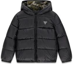 GUESS Зимно яке за момче в черен цвят с лого Guess