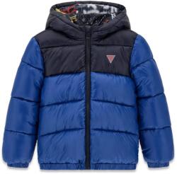 GUESS Зимно яке за момче в два нюанса на синьото и лого Guess