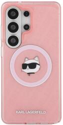 KARL LAGERFELD Husa Karl Lagerfeld IML Repeated Choupette cu MagSafe compatibila cu Samsung Galaxy S26 Ultra, Roz (3666339612511)