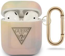 Guess GUACA2TPUMCGG01 husă pentru AirPods, roz Tie & Dye Collection (GUACA2TPUMCGG01)