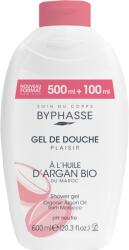 BYPHASSE Gel de dus cu ulei de argan organic Plaisir, 600ml, Byphasse