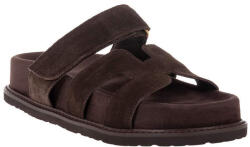 Komis & Komis Sandale Casual Damă Anatomici Flatforme Maro Din Piele E606S26-EBANO (E606S26-EBANO)