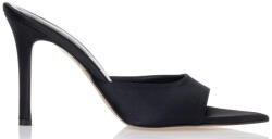 Sante Mules de Piele cu Toc Înalt în Culoare Neagră 26-247-01 (26-247-01)