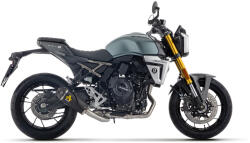 Arrow Exhaust Tobă finală ARROW Works pentru Suzuki GSX-8T / GSX-8TT 2025-2026, Oțel închis (Dark)