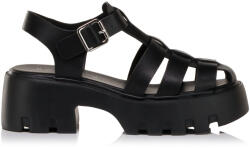 Seven Sandale Casual Damă Flatforme Negre W499F294 (W499F294)
