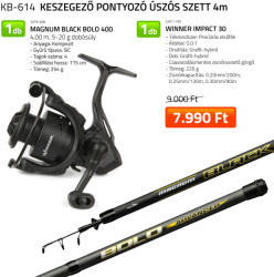 Nevis Keszegező pontyozó úszós szett 4m 1273-400+ 2251-130 (KB-614)