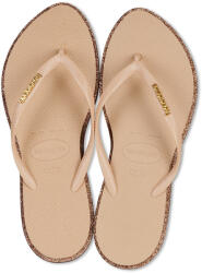 Havaianas Șlapi Slim Point Glitter Bej 4150157-1859 (4150157-1859)
