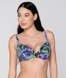 Luna Topuri De Bikini Sutien Cu Burete Animal Print 94723 (94723) Costum de baie dama