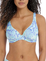 Freya Komodo Bay Bikini Sutien Animal Print Albastru deschis AS204013AQA (AS204013AQA) Costum de baie dama