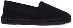 Calvin Klein Espadrile Pentru Bărbați Din Piele Neagră HM0HM02075-0GJ (HM0HM02075-0GJ)