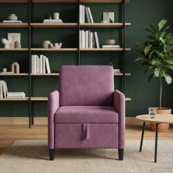 vidaXL Sofa cu Spatiu de Depozitare Violet 72 x 78 x 87 cm Poliester GartenMobel Dekor (42036890) Canapea