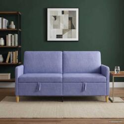 vidaXL Sofa cu Spatiu de Depozitare Albastru Jeans 172 x 78 x 87 cm GartenMobel Dekor (42036960) Canapea