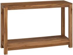 vidaXL Masa de consola natural 110 x 35 x 75 cm Lemn solid de tec GartenMobel Dekor (42024253)
