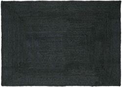 vidaXL Covoare de zona Dreptunghiular Gri închis 160 x 230 cm Iuta GartenMobel Dekor (42010439) Covor