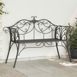 vidaXL Banca de gradina 2-Numar de locuri 130 x 47 x 90 cm Otel GartenMobel Dekor (42029541)