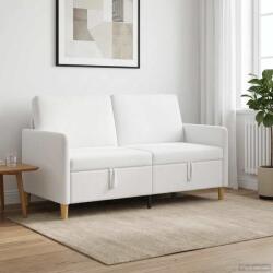 vidaXL Sofa cu Spatiu de Depozitare Alb 152 x 78 x 87 cm Poliester GartenMobel Dekor (42036930) Canapea