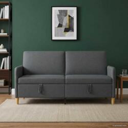 vidaXL Sofa cu Spatiu de Depozitare Gri închis 172 x 78 x 87 cm GartenMobel Dekor (42036948) Canapea