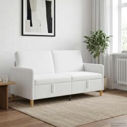 vidaXL Sofa cu Spatiu de Depozitare Alb 172 x 78 x 87 cm Poliester GartenMobel Dekor (42036958) Canapea