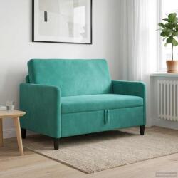 vidaXL Sofa cu Spatiu de Depozitare Turcoaz 122 x 78 x 87 cm Poliester GartenMobel Dekor (42036915) Canapea