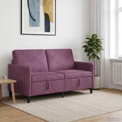 vidaXL Sofa cu Spatiu de Depozitare Violet 152 x 78 x 87 cm Poliester GartenMobel Dekor (42036946) Canapea