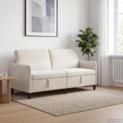 vidaXL Sofa cu Spatiu de Depozitare Crem 172 x 78 x 87 cm Poliester GartenMobel Dekor (42036969) Canapea
