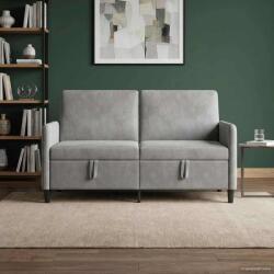 vidaXL Sofa cu Spatiu de Depozitare Gri deschis 152 x 78 x 87 cm GartenMobel Dekor (42036933) Canapea