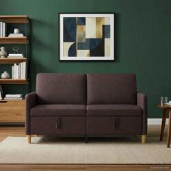 vidaXL Sofa cu Spatiu de Depozitare Maro închis 152 x 78 x 87 cm GartenMobel Dekor (42036923) Canapea