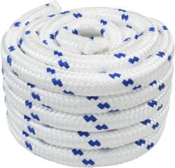 vidaXL Sfoara de Barca 25 m 4 Alb si albastru PP GartenMobel Dekor (42029551)